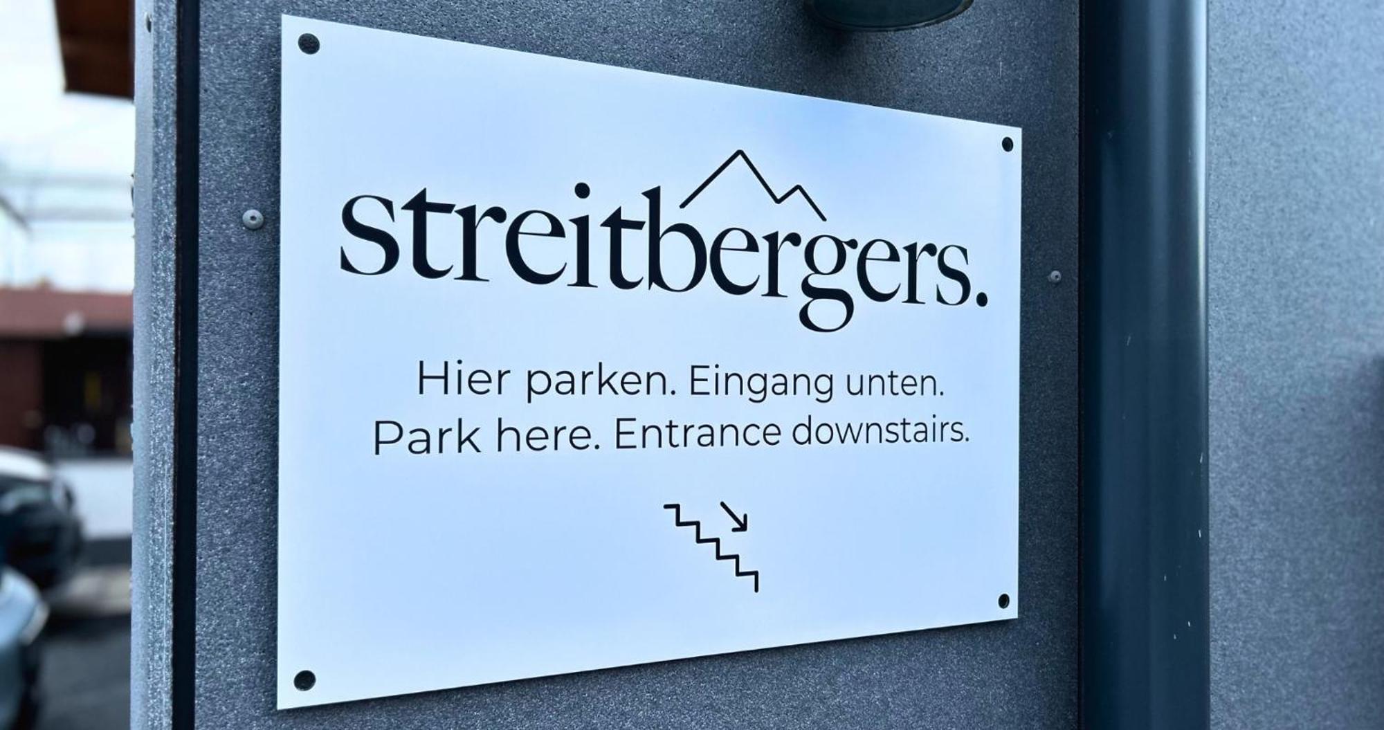 Streitbergers. Appartement Майсхофен Экстерьер фото